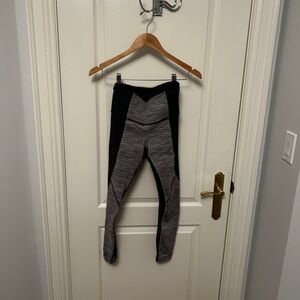 Black and Gray lululemon Leggings